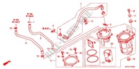 BRANDSTOF TANK/BRANDSTOF POMP voor Honda VT 400 SHADOW CLASSIC ABS 2012