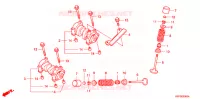 NOKKENAS/KLEP voor Honda CBR 150 M 2003