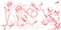 COMBINATIEMETER voor Honda NSR 80 1988
