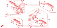 OPSTAP/PEDAAL voor Honda NSR 80 1988