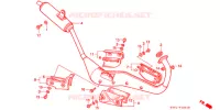 UITLAATDEMPER (2) voor Honda NSR 80 1991