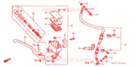 VOORREM HOOFDCILINDER voor Honda SHADOW VT 750 SPIRIT D 2005