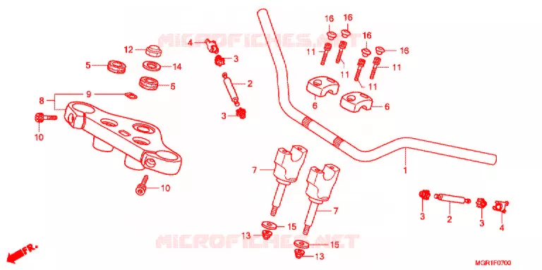 HENDEL PIJP/BOVENSTE BRUG (2) Honda MOTO 750 VT 2010  VT750SA_J
