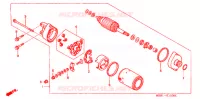 STARTEN MOTOR voor Honda VTR 1000 FIRE STORM 1997