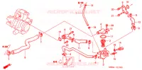 WATER PIJP voor Honda VTR 1000 SUPER HAWK 1999