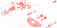 ACHTERLICHT(2) voor Honda VTR 1000 SUPER HAWK 1999