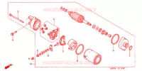 STARTEN MOTOR voor Honda VTR 1000 SUPER HAWK 1999
