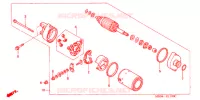STARTEN MOTOR voor Honda VTR 1000 SUPER HAWK 2000