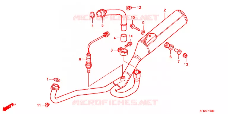 UITLAATDEMPER(2) Honda MOTO 250 VTR 2016  VTR250F