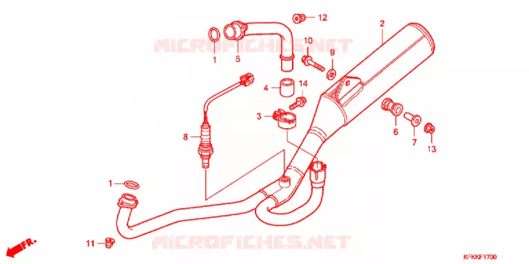 UITLAATDEMPER(2) Honda MOTO 250 VTR 2015  VTR250FF