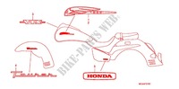 EMBLEEM/MERK  voor Honda VTX 1300 R 2008