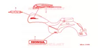 EMBLEEM/MERK  voor Honda VTX 1300 S RETRO 2003