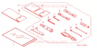 GEREEDSCHAP/ACCUVAK voor Honda VTX 1300 S RETRO 2003