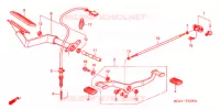OPSTAP/PEDAAL voor Honda VTX 1300 S RETRO 2003