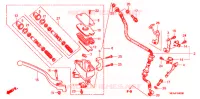 VOORREM HOOFDCILINDER voor Honda VTX 1300 S RETRO 2003