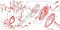 ACHTERLICHT(2) voor Honda VTX 1800 S RETRO SPOKE 2003