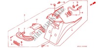 ACHTERLICHT (XL125V1/2/3/4/5/6) voor Honda 125 VARADERO série limité 2004