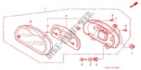 COMBINATIEMETER (XL125V1/2/3/4/5/6) voor Honda 125 VARADERO série limité 2004