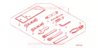 GEREEDSCHAP/ACCUVAK voor Honda 125 VARADERO LIMITED 2005
