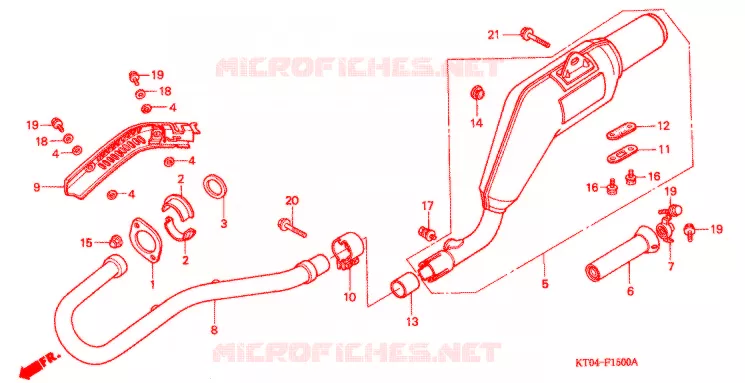 UITLAATDEMPER(2) Honda MOTO 200 XR 2000  XR200RY