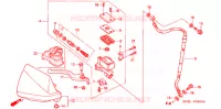 VOORREM HOOFDCILINDER voor Honda XR 250 DIRT BIKE 2007