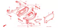 GEREEDSCHAP/ACCUVAK voor Honda XR 250 L 1992