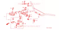 HENDEL PIJP voor Honda XR 250 L 1992