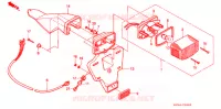 ACHTERLICHT(2) voor Honda XR 250 L 1996