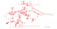 HENDEL PIJP voor Honda XR 250 L 1996