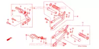 OPSTAP/PEDAAL voor Honda XR 250 L 1996