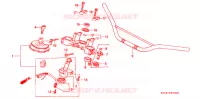 HENDEL PIJP/BOVENSTE BRUG (2) voor Honda XR 250 L 1996