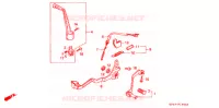 PEDAAL/KICKSTARTER ARM voor Honda XR 250 L 1996