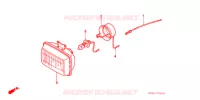 KOPLAMPEENHEID voor Honda XR 250 R 1997