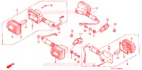 KNIPPERLICHT(2) voor Honda AFRICA TWIN 750 1993