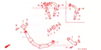 WATER PIJP voor Honda AFRICA TWIN 750 1993