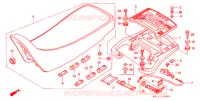 ZADEL (XRV750P/R/S) voor Honda AFRICA TWIN 750 1993