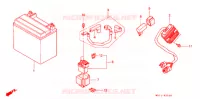 GEREEDSCHAP/ACCUVAK voor Honda AFRICA TWIN 750 1999