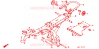 FRAME CHASSIS voor Honda Z 50 R 1999