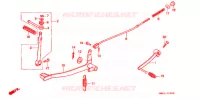 REMPEDAAL/ KICKSTARTER ARM voor Honda Z 50 R 1999