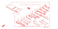 GEREEDSCHAP/ACCUVAK voor Honda VT 1100 SHADOW 1989