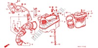 VOOR AFDEKKING/LUCHTFILTER voor Honda VT 1100 SHADOW SPIRIT 2000