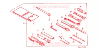 GEREEDSCHAP/ACCUVAK voor Honda VT 1100 SHADOW SPIRIT 2001