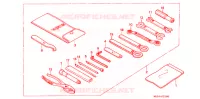 GEREEDSCHAP/ACCUVAK voor Honda CB 1000 BIG ONE 1994