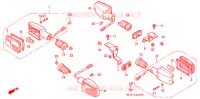 KNIPPERLICHT(2) voor Honda CB 1000 BIG ONE 1994