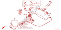 BEDRADINGSBUNDEL/ACCU voor Honda CB 1000 R ABS RED 2014