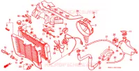 RADIATOR voor Honda CBR 250 RR Without speed warning light 1994