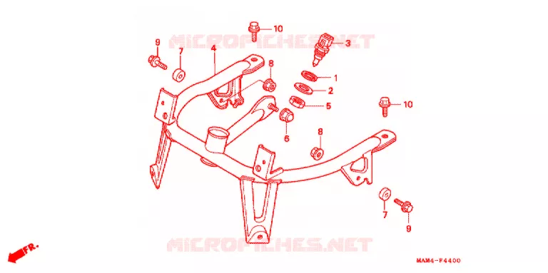 KAP STANG Honda MOTO 1500 GOLD-WING 1996  GL1500IT