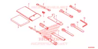 GEREEDSCHAP/ACCUVAK voor Honda CB 500 X ABS BLACK 2015