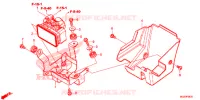 VOORREM HOOFDCILINDER/ABS MODULATOR voor Honda CB 500 X ABS BLACK 2015