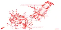 FRAME CHASSIS voor Honda CB 500 X ABS WHITE 2015